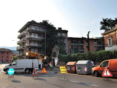 Rimozione alberi schiantati a seguito di una tempesta